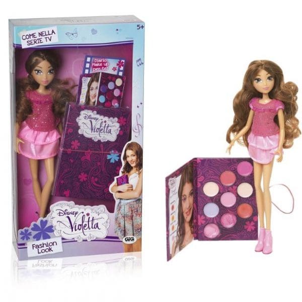 Violetta lutka i set za šminkanje