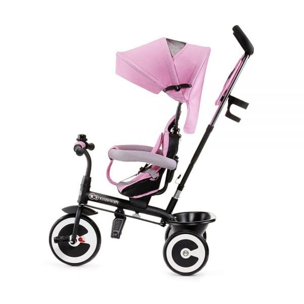 Dječji tricikl Kinderkraft Aston guralica rozi