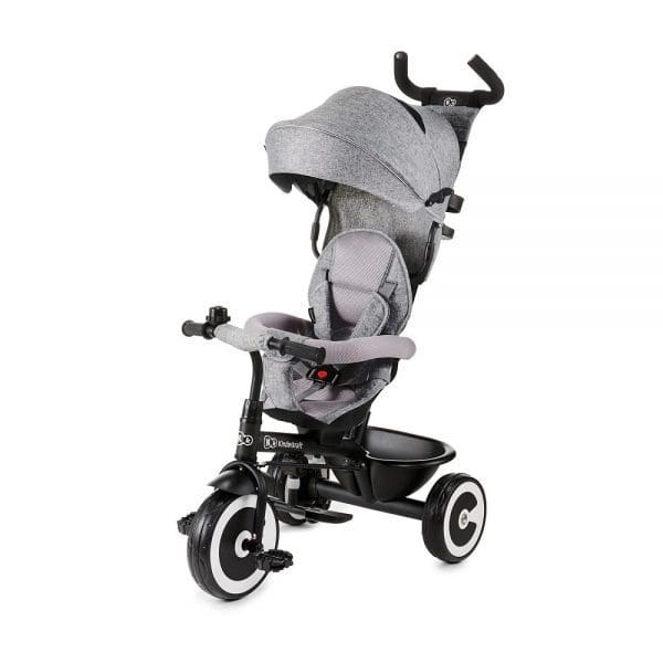 Dječji tricikl Kinderkraft Aston sivi