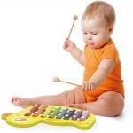 Drveni ksilofon igračka za djecu