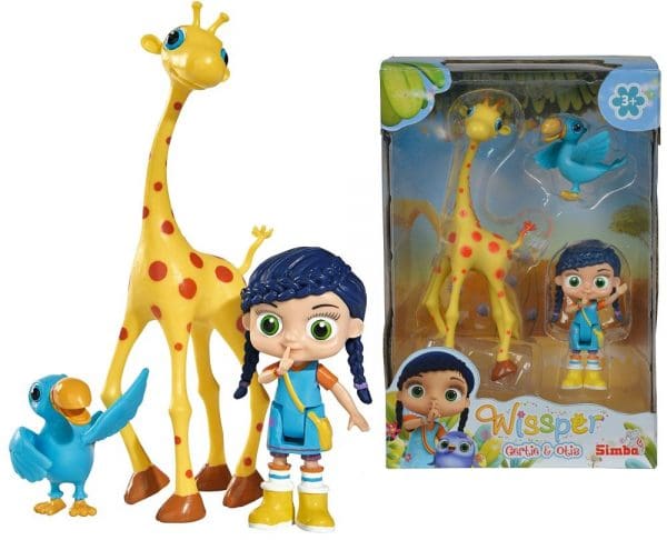 Figurice Wissper žirafa i ptica