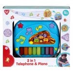 Glazbeni telefon i klavir za bebe