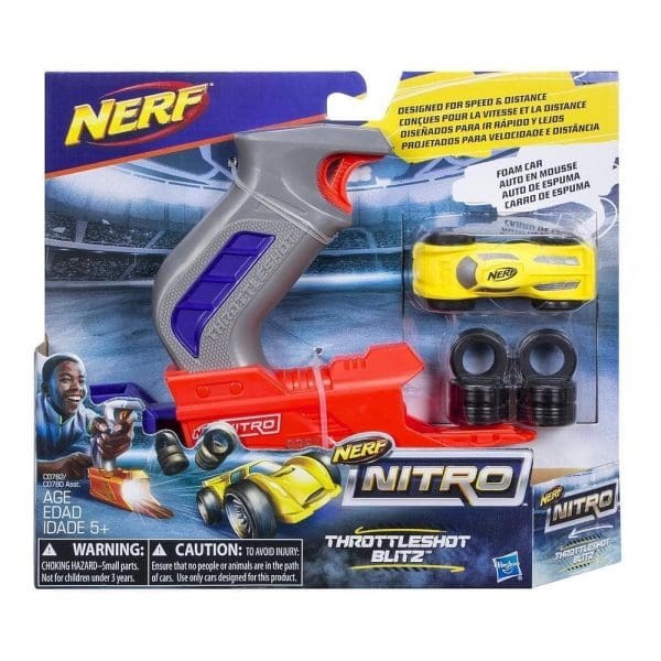 Igračka za lansiranje Nerf Nitro autića Throttleshot