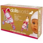 Kolica za lutke 3 kotača Dolls World