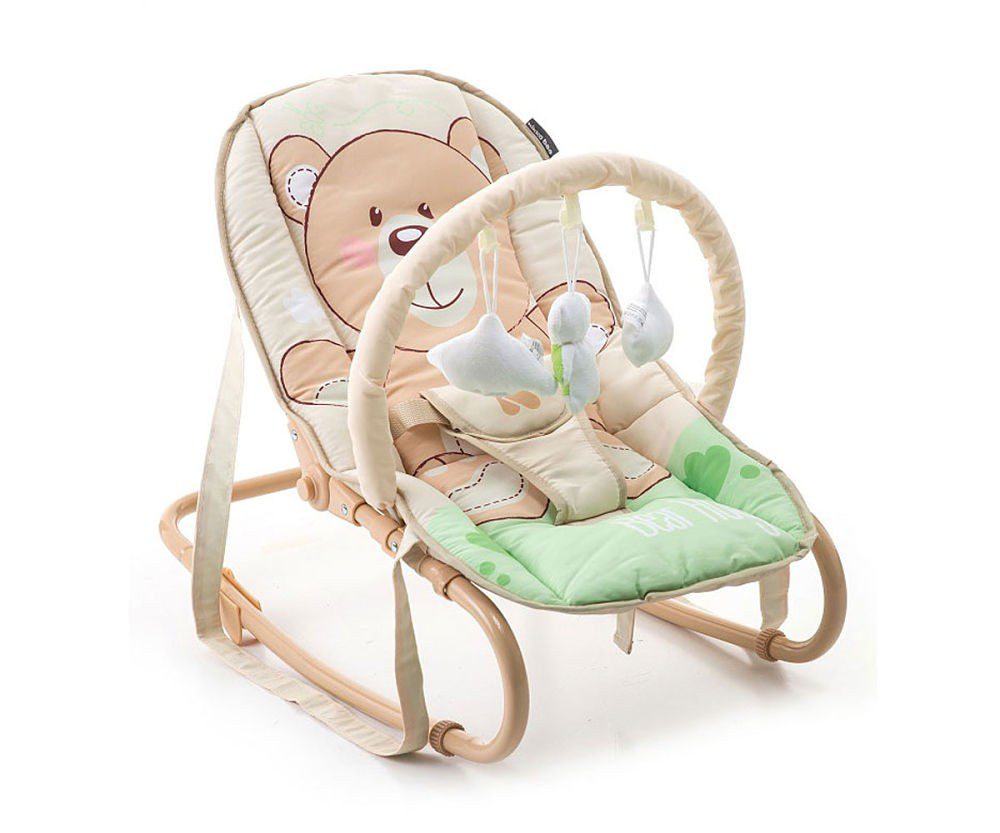 lezaljka-za-bebe-kikka-boo-foliage-medo Ležaljka za bebe Kikka Boo Foliage medo