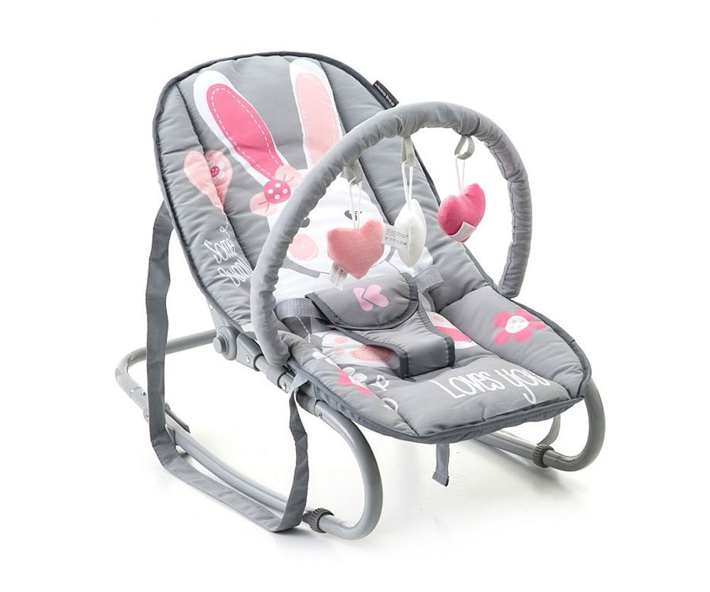 lezaljka-za-bebe-kikka-boo-foliage-zeko Ležaljka za bebe Kikka Boo Foliage Zeko