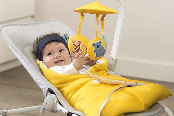 Ležaljka za bebe - zvuk i vibracije