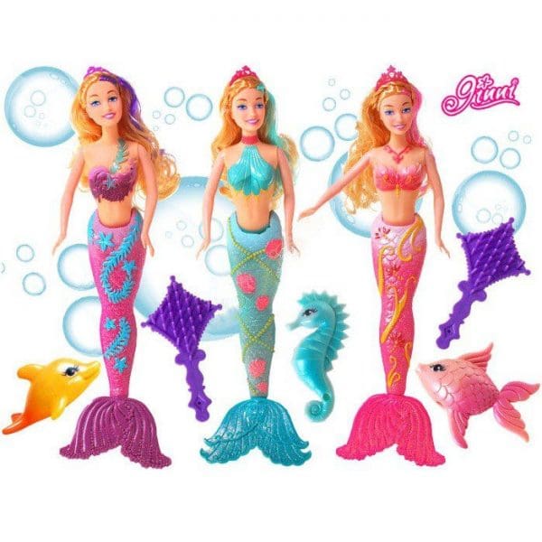 Lutka sirena s pokretnim repom
