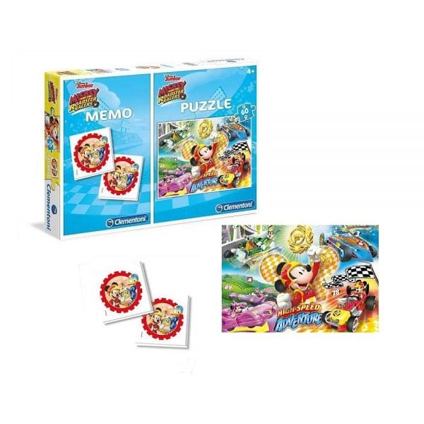 Memo puzzle 2 u 1 Mickey Mouse