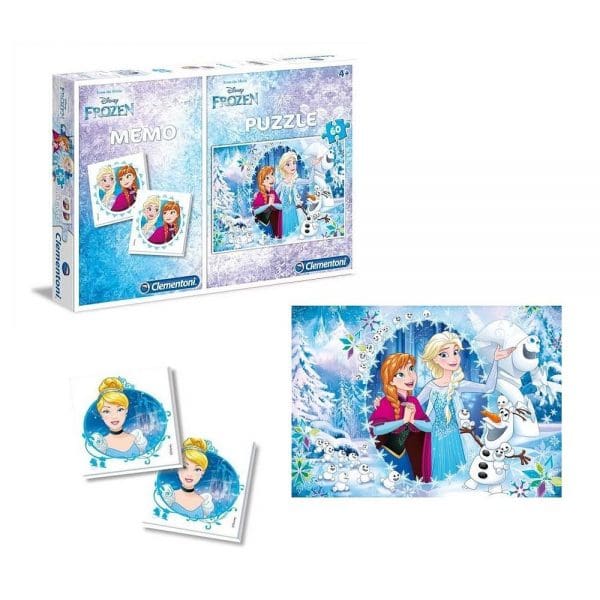 Memo puzzle 2 u 1 Frozen