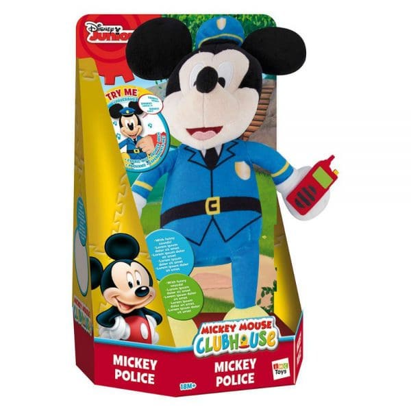 Mickey plišani policajac
