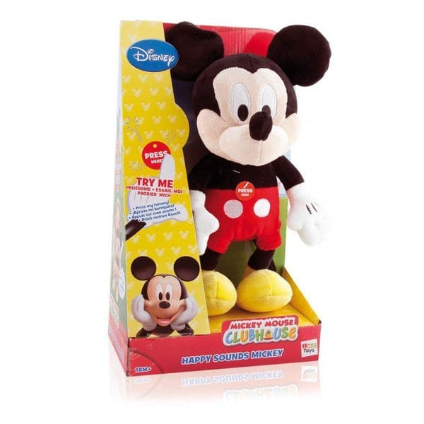Plišana igračka Mickey Happy Sounds
