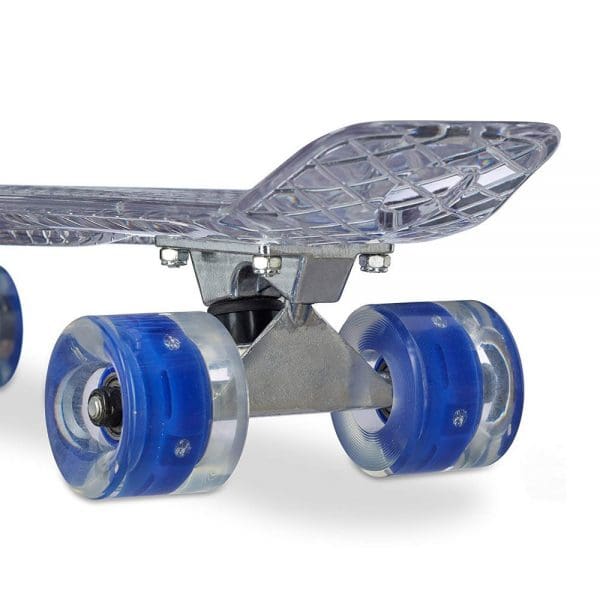 Prozirni skateboard svjetleći kotači