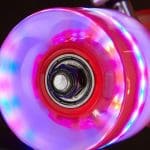 Skateboard LED kotač crveni