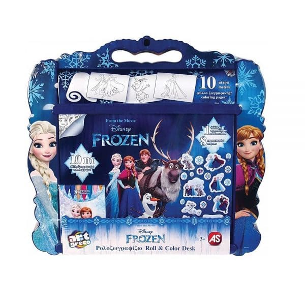 Bojanka u roli Frozen