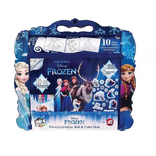 Bojanka u roli Frozen