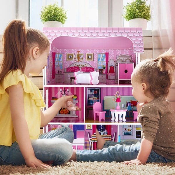 Dječja igračka kućica za lutke s dodacima