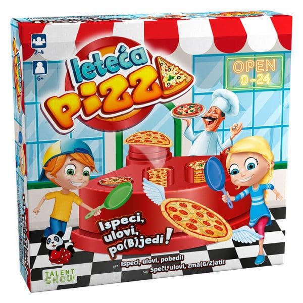 Društvena igra za djecu Leteća pizza