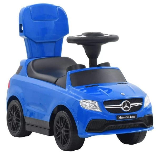 Autić guralica za djecu Mercedes 3u1 plavi