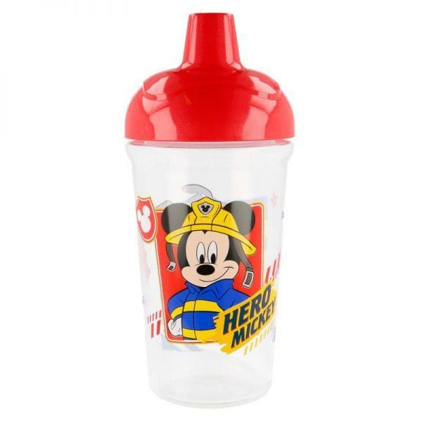 Čaša s poklopcem za učenje Mickey i Pluton