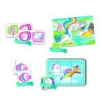 Clementoni Edukit set puzzle, memory, domino i kocke slagalice