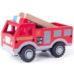 Dječja drvena vatrogasna postaja - veliki kamion