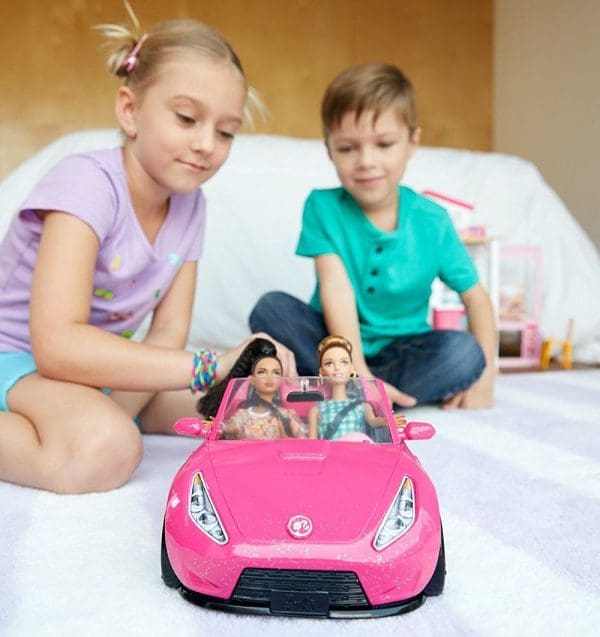 Dječja igračka Barbie auto kabriolet