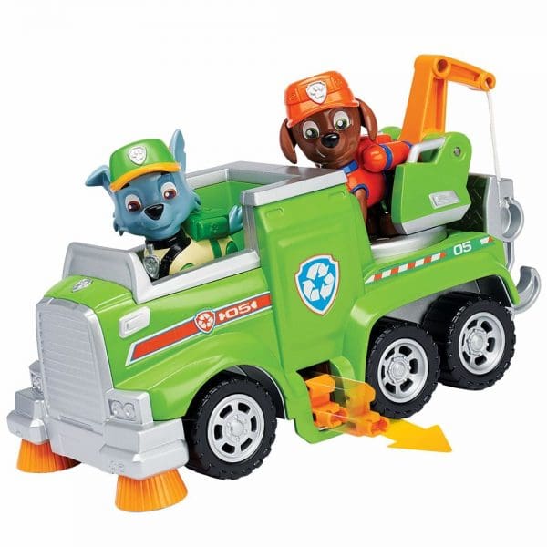 Psići u ophodnji Ultimate Rescue Rocky i transformirajući kamion