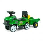 Traktor guralica s prikolicom Milly Mally zeleni