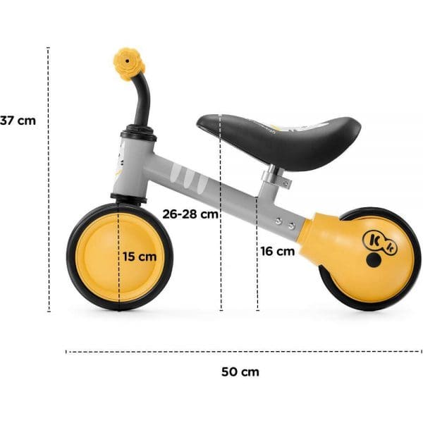 Dječja guralica Kinderkraft Cutie dimenzije