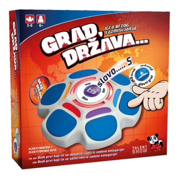 Društvena igra Karta svijeta - Kidzilla