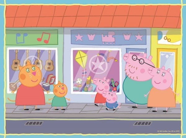 Peppa Pig puzzle za slaganje