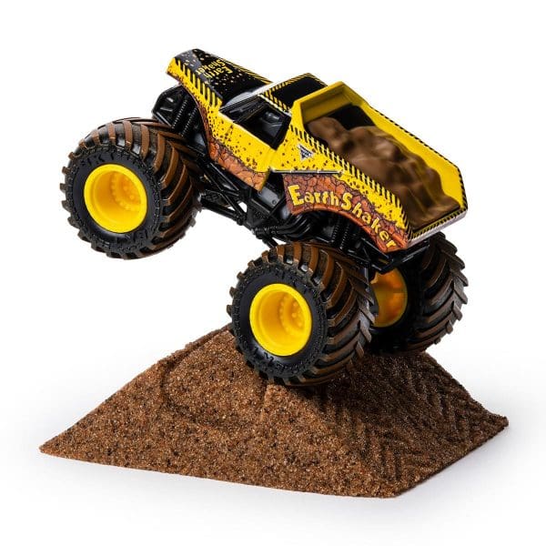 Monster Jam Dirt žuti kamion