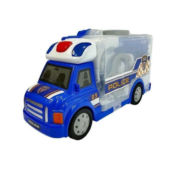Policijsko vozilo i dodaci za igru kamion