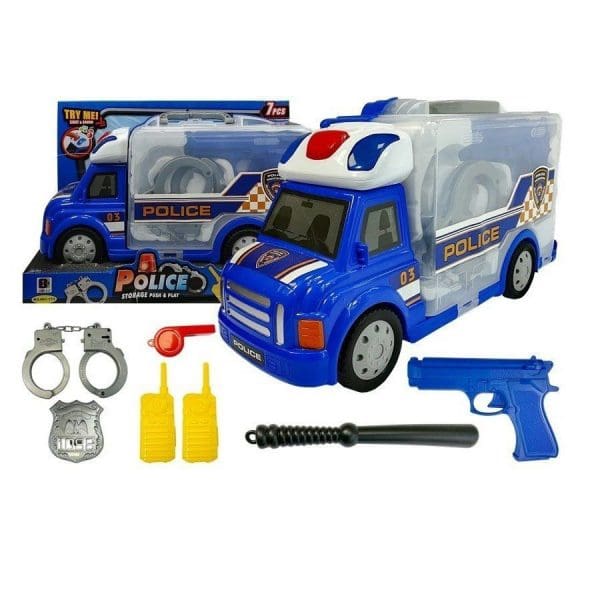 Policijsko vozilo za igru s dodacima