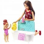 Lutka Barbie Skipper dadilja kupanje