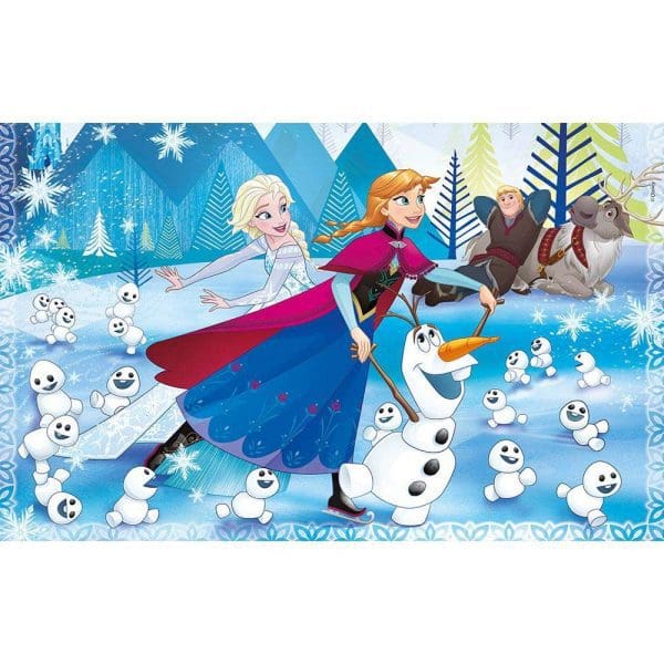 Clementoni puzzle 2 x 20kom Frozen