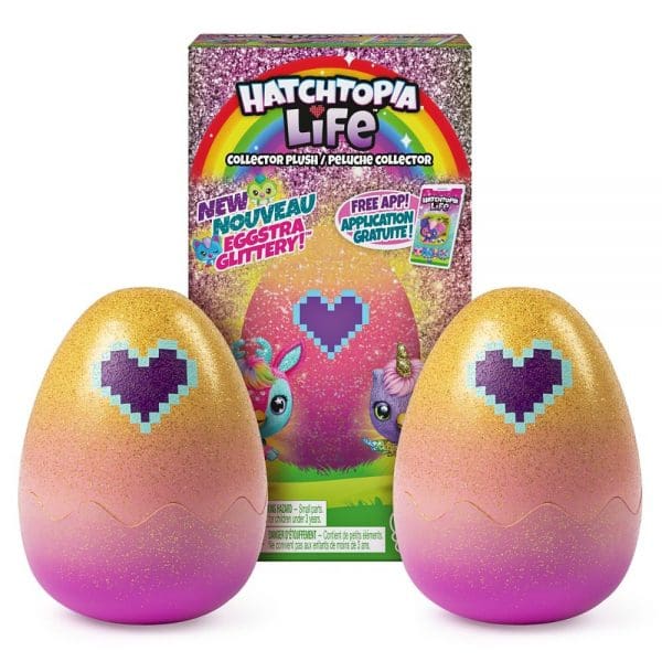 Hatchimals plišane igračke Hatchopia 2 kom