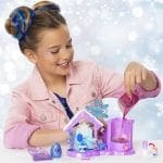 Hatchimals set za igru Glitter Salon šljokice