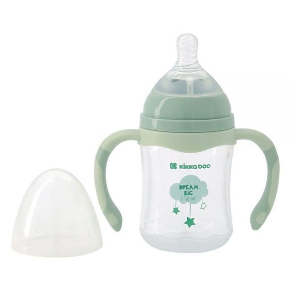 Kikka Boo Anti-colic bočica Cloud 180ml zelena