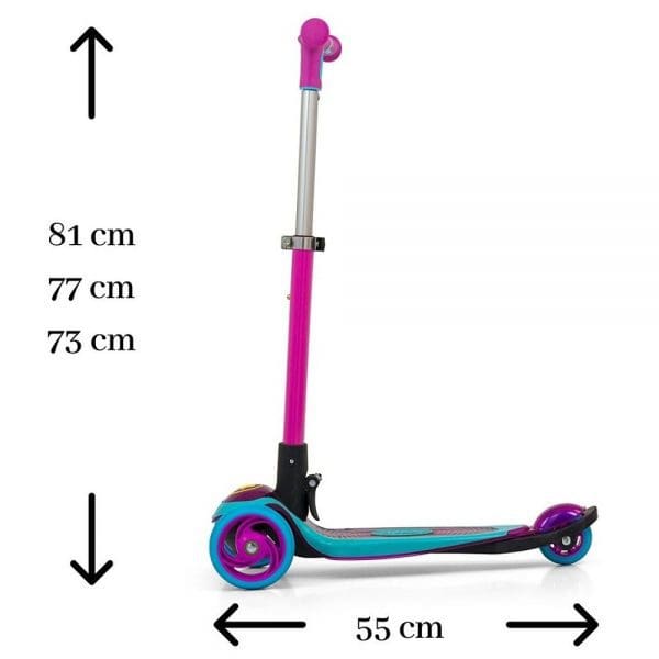 Dječji romobil Milly Mally Micmax dimenzije