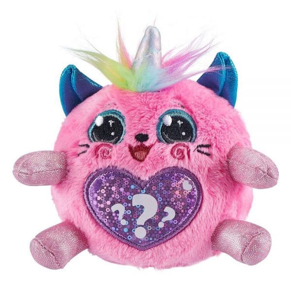 Rainbocorns plišane igračke Sparkle Heart Surprise mačka