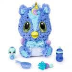 Hatchimals Hatchibebe interaktivne igračke Unikeet plava