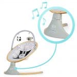 Ležaljka za bebe sa zvukom Kinderkraft Lumi 2 u 1