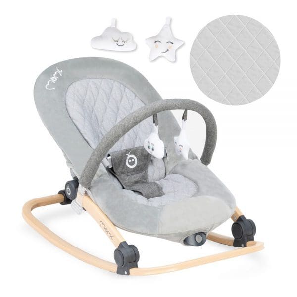 Ležaljka za bebe MoMi Lumiwood Materijal