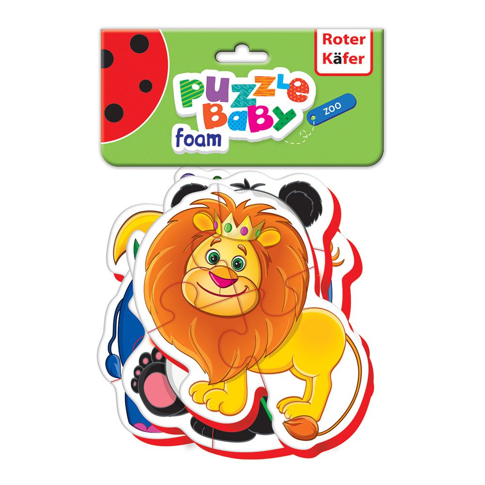 Pjenaste Puzzle Za Bebe Zoo Kidzilla