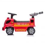 Vatrogasni kamion guralica za djecu s puhalicom za balončiće