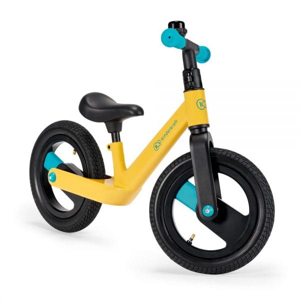 Dječji bicikl bez pedala Kinderkraft GoSwift žuti