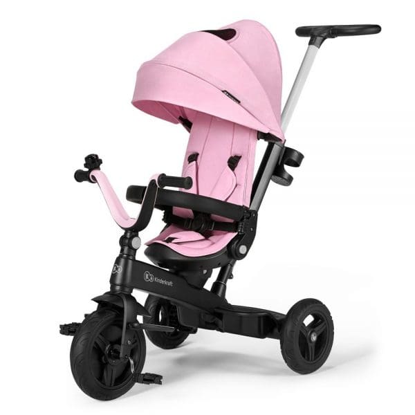 Dječji tricikl Kinderkraft Twipper ružičasti