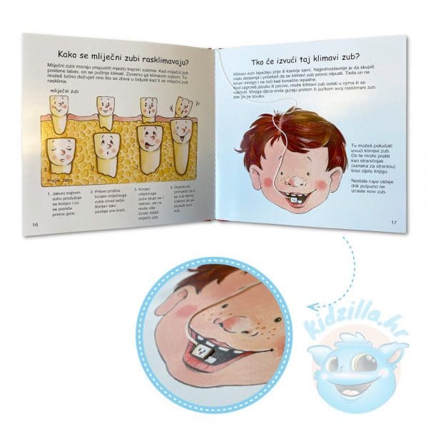 Interaktivna slikovnica o mliječnim zubima